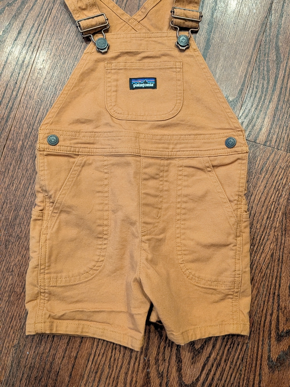 Patagonia Kids' Brown Short Overalls
